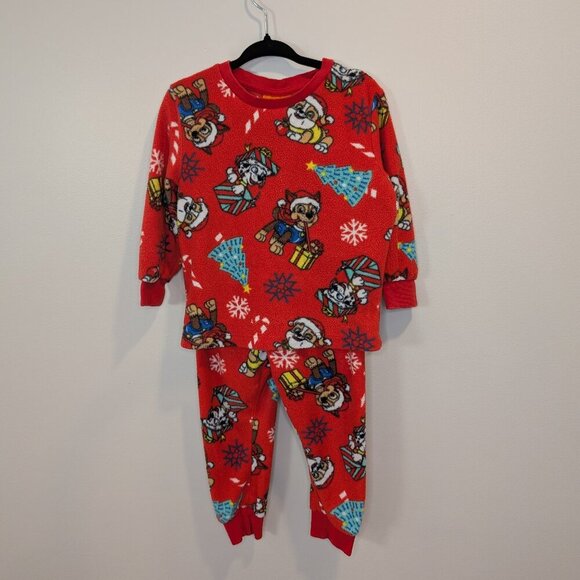 💙 2 for 15 💙 Paw Patrol Christmas Fleece Pyjama Set - Picture 1 of 4